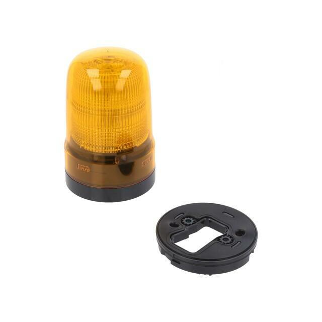 PATLITE Signaller: lighting; amber; SL08; 90÷250VAC