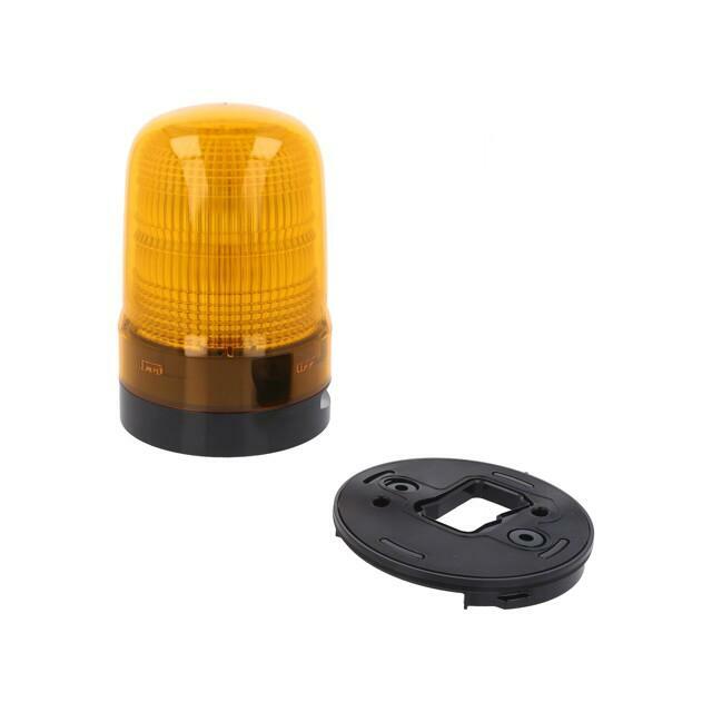 PATLITE Signaller: lighting-sound; 10÷30VDC; LED; amber