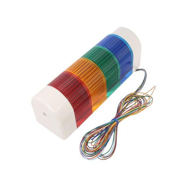 PATLITE Signalling column; red/amber/green/blue; LED; 24VDC
