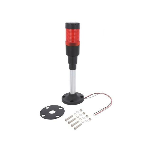 ONPOW Signalling column; red; LED; 24VDC