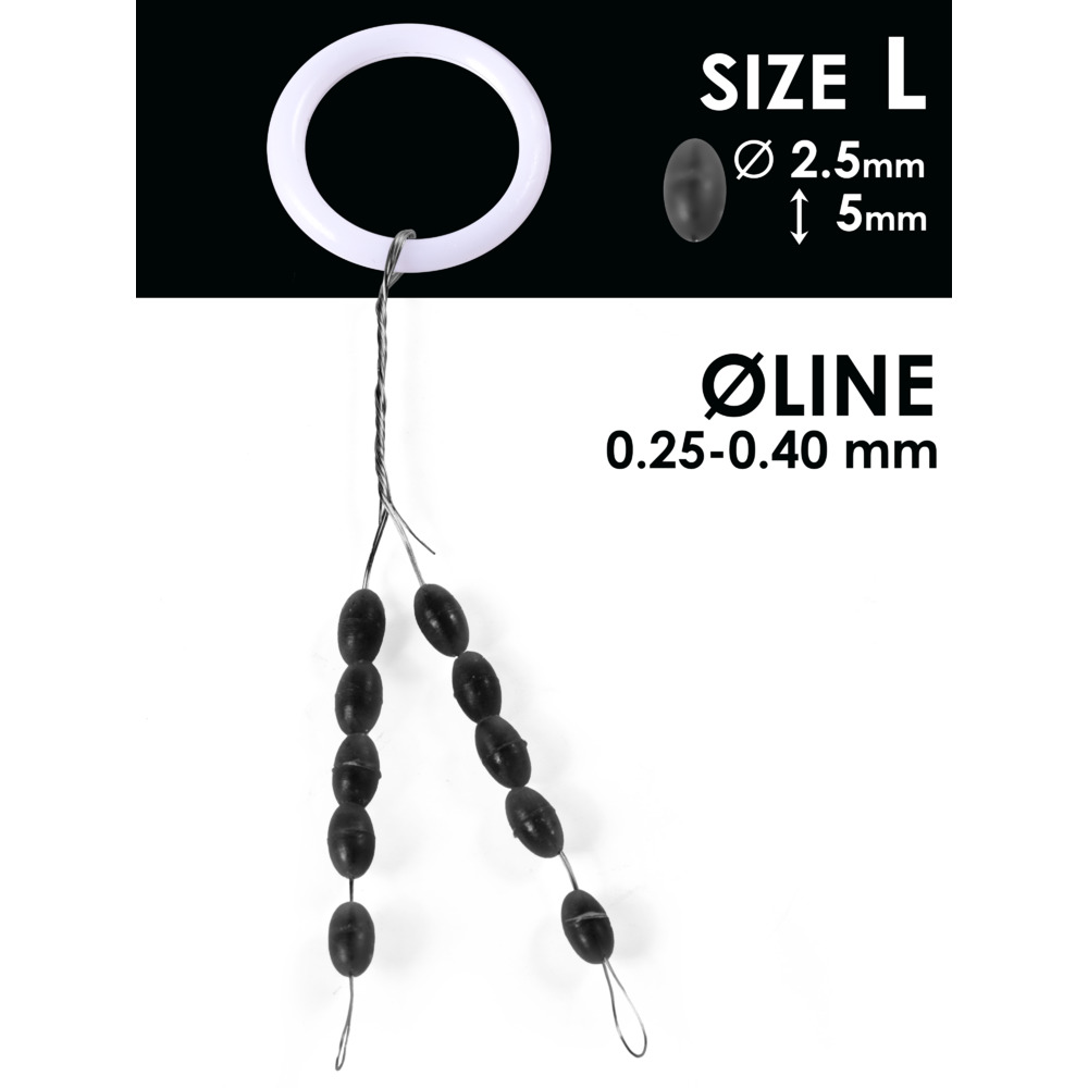 Silikona stoperi SALMO, 002L | 901-002L
