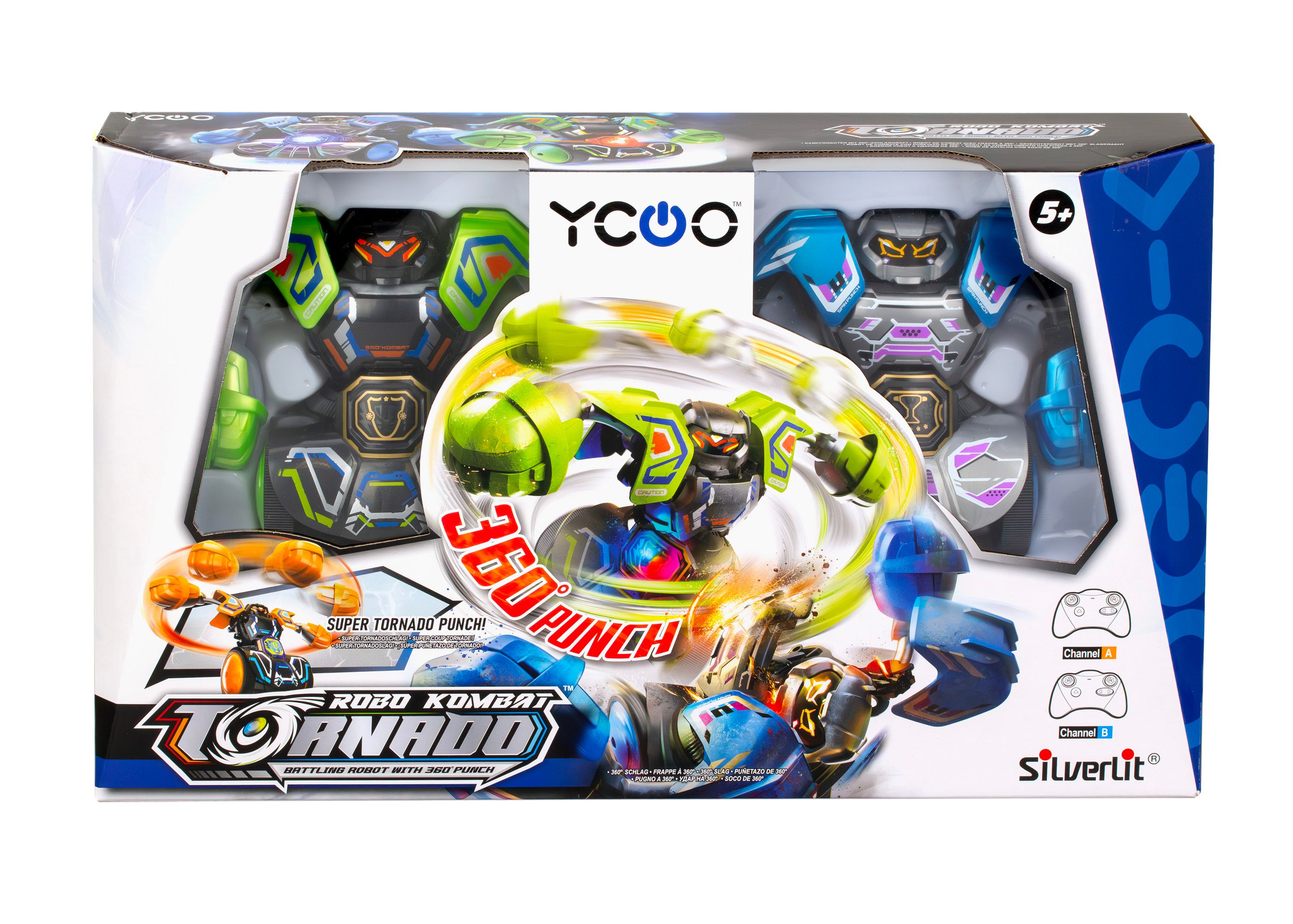 SILVERLIT Rotaļu komplekts Robo Kombat spin
