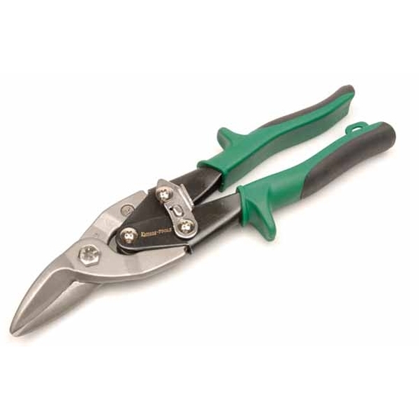 KAMASA TOOLS Skārdnieka metāla šķēres zaļas