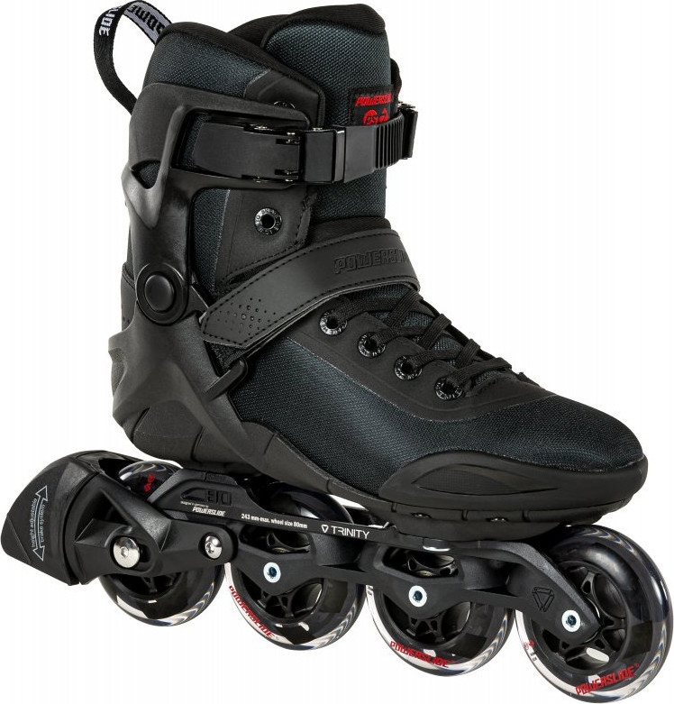 Skrituļslidas Powerslide Phuzion Radon Black 80