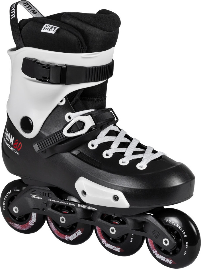 Skrituļslidas Powerslide Zoom Pro Black 80