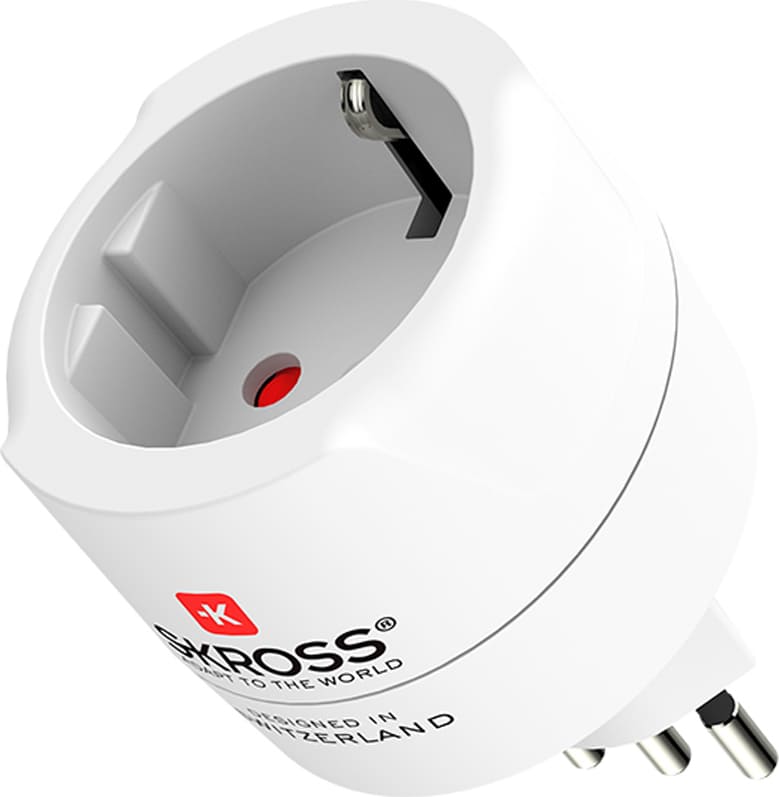 Skross Adapter Europe to Italy, Brazil/Switzerland