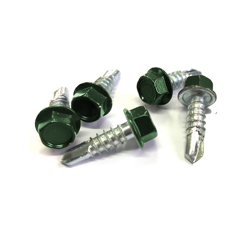 Skrūve 5.5*19mm DIN7504K zaļa |