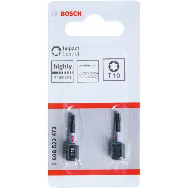 BOSCH Skrūvgrieža uzg.T10 /L=25 2