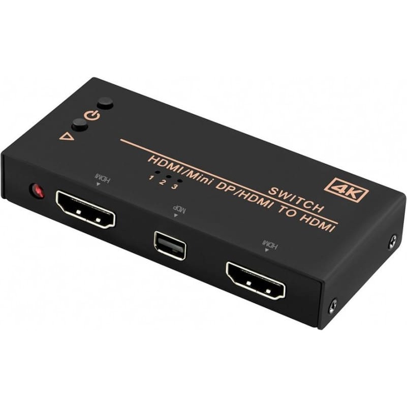 Slēdzis HDMI / Mini DP /