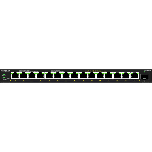 Slēdzis NETGEAR GS316EPP-100PES | GS316EPP-100PES |