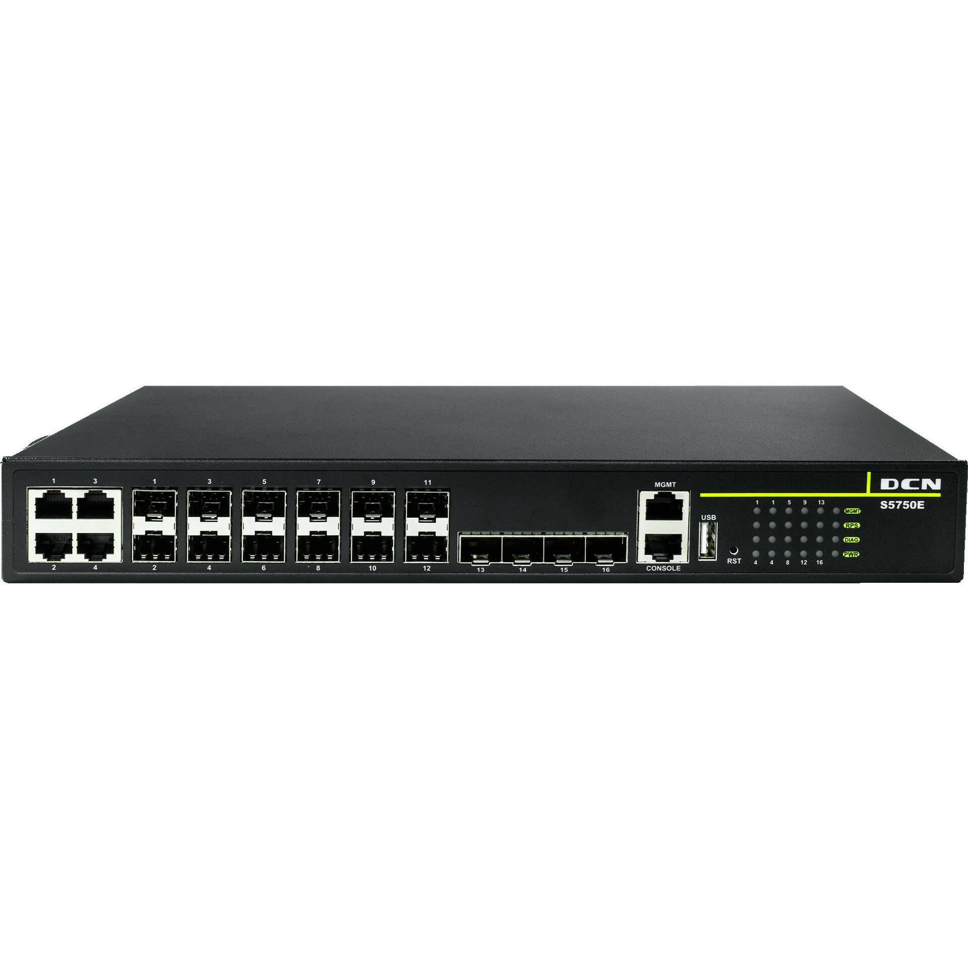 Slēdzis SWITCH DCN S5750E-16F-SI-D L3 Lite