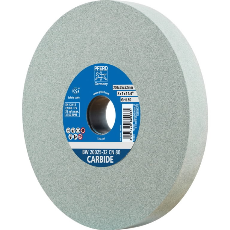 Slīpdisks 200x25/32mm P120 BW CN CARBIDE