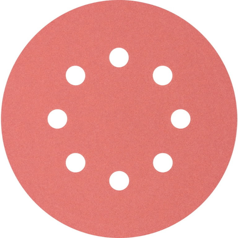 Slīpdisks velcro KSS 8 atveres 125mm