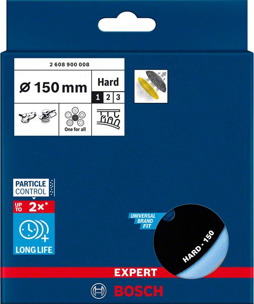 Slīpēšanas pamatne 150mm,Hard GET 75-150