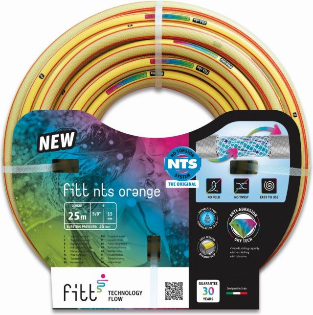 FITT Šļūtene NTS ORANGE 1/2"