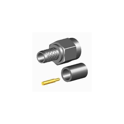 HUS-TSAN SMA male connector (plug) crimp-solder