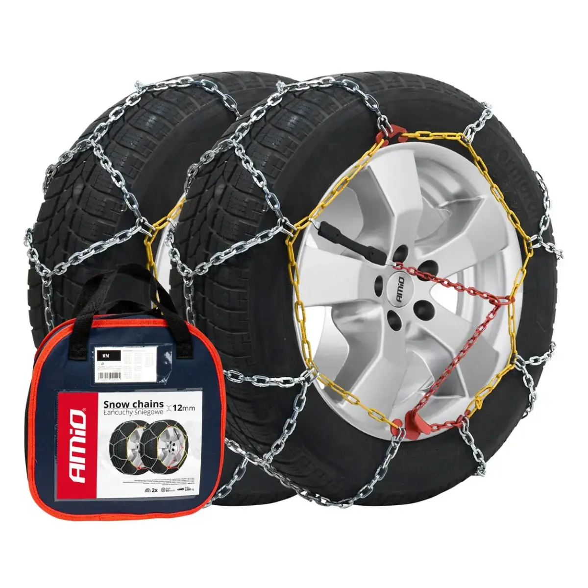 AMIO Sniega ķēdes 12 mm KN-60