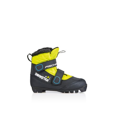 FISCHER Snowstar JR (Melna / Dzeltena