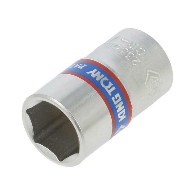 KING TONY Socket: 6-angles; socket spanner