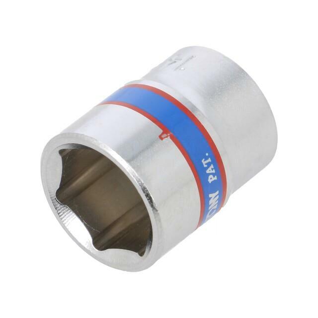 KING TONY Socket: 6-angles; socket spanner