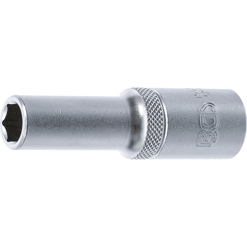 BGS TECHNIC Socket Hex, deep 1/2&quot