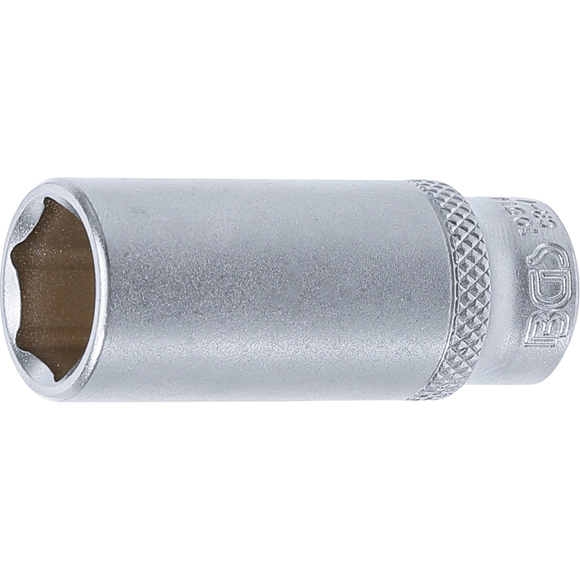 BGS TECHNIC Socket Hex, deep 1/4&quot