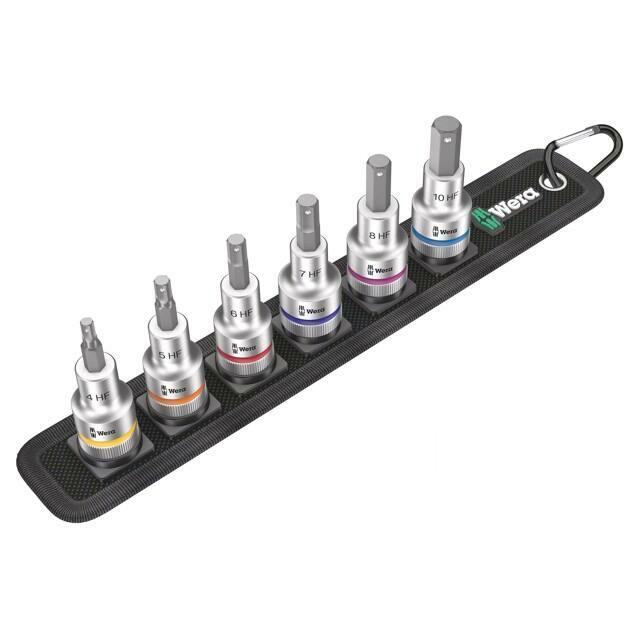 Socket: hex key-bit-set; Hex Plus; 1/2"
