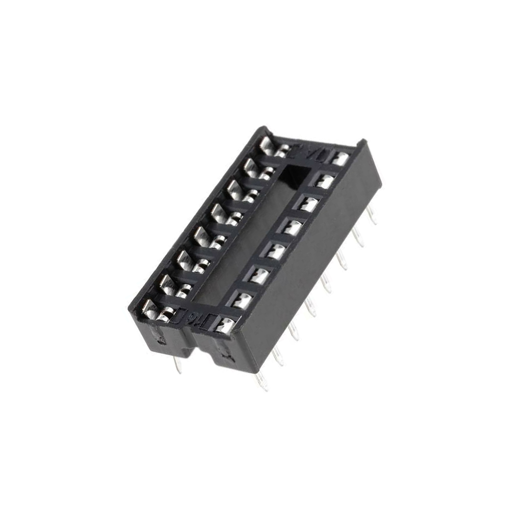 CONNFLY Socket: integrated circuits; DIP16; 7