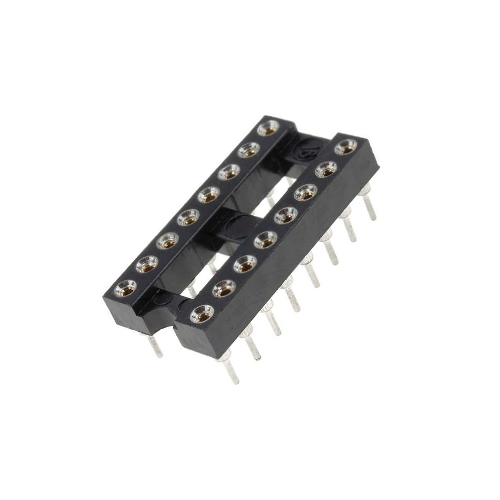 CONNFLY Socket: integrated circuits; DIP16; Pitch: