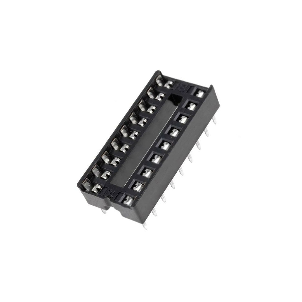 CONNFLY Socket: integrated circuits; DIP18; 7