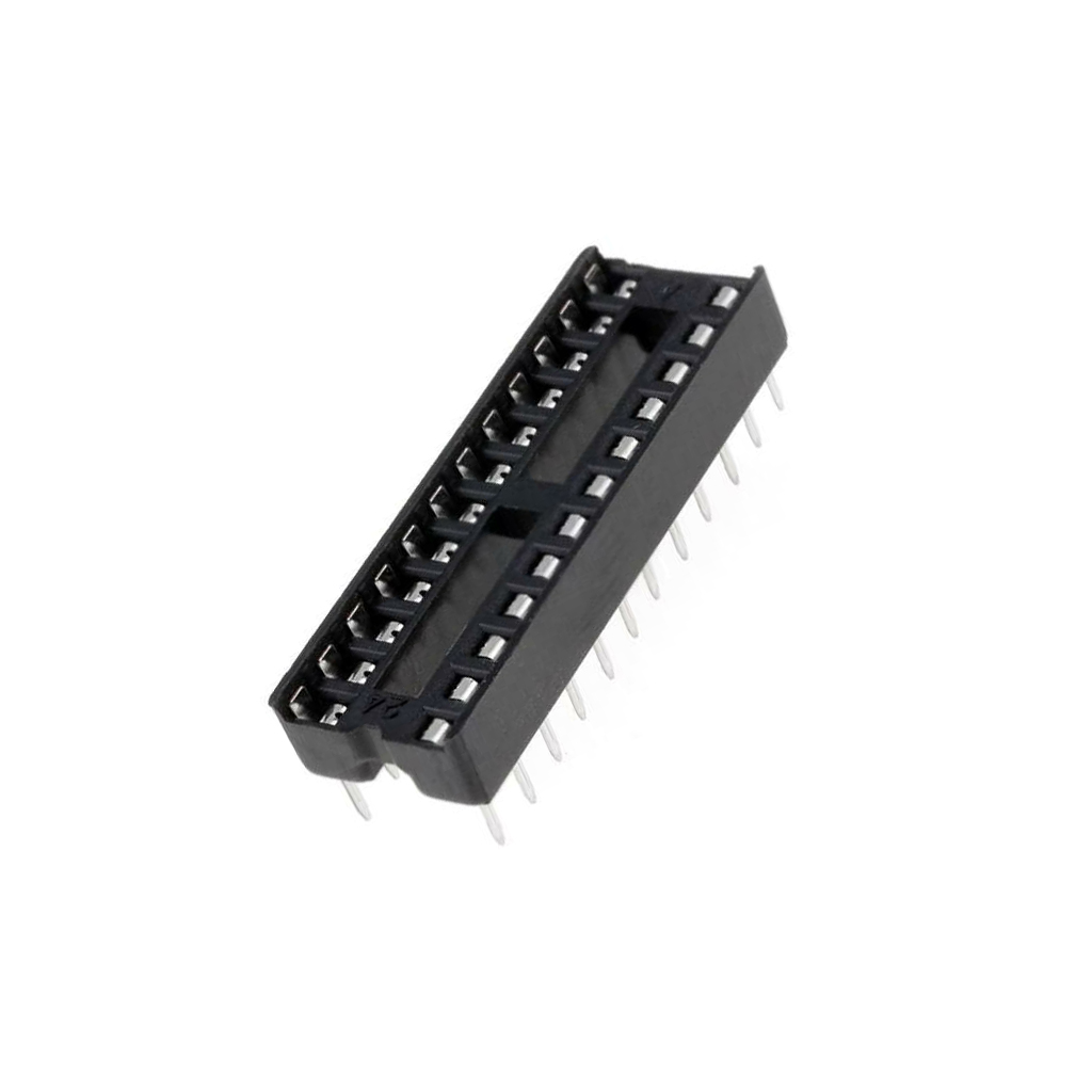 CONNFLY Socket: integrated circuits; DIP24; 7