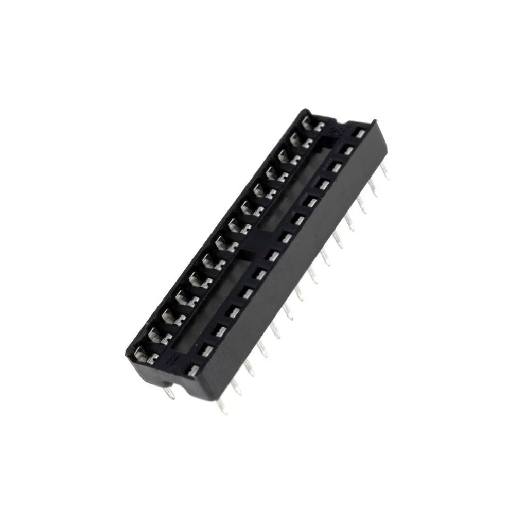 CONNFLY Socket: integrated circuits; DIP28; 7