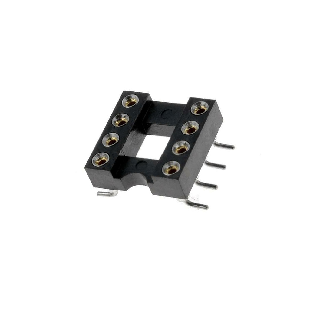 CONNFLY Socket: integrated circuits; DIP8; Pitch: