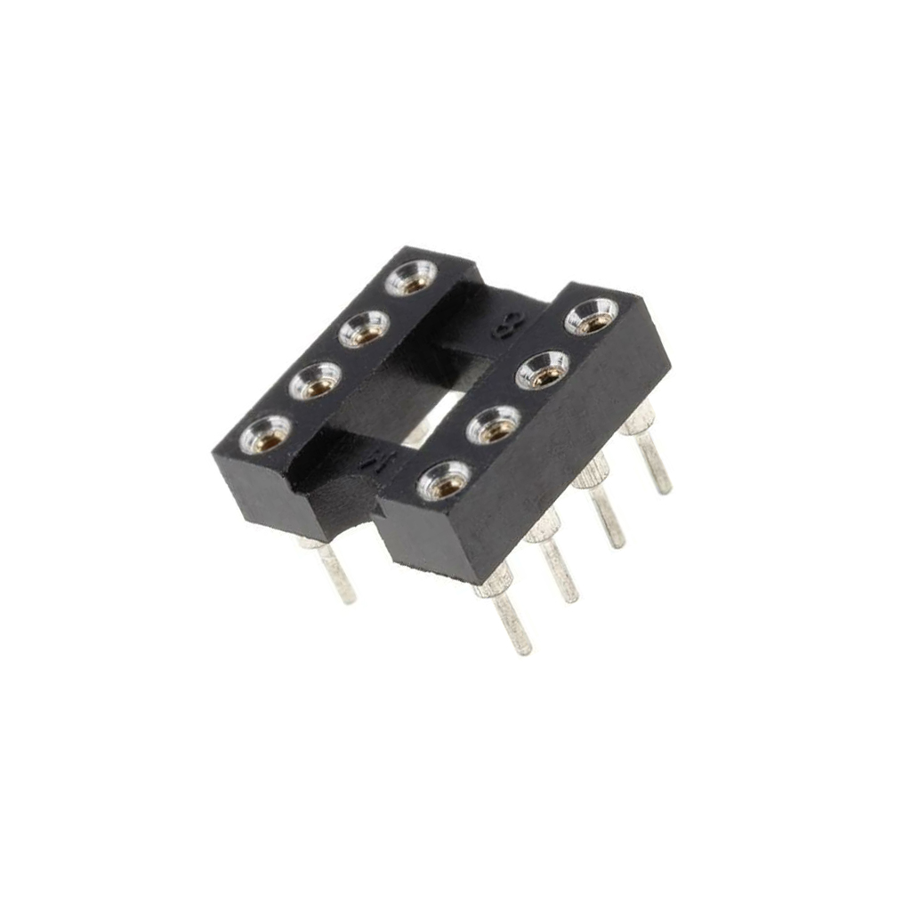 CONNFLY Socket: integrated circuits; DIP8; Pitch: