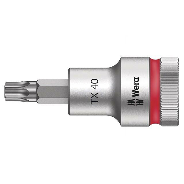 Socket: Torx®-bit; TX40; 1/2"; 60mm; Chrom-vanadium