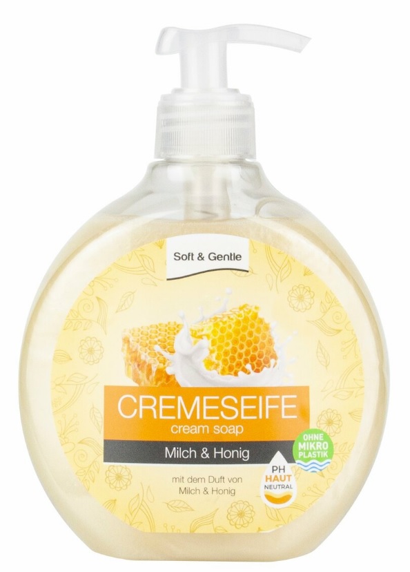 SOFT & GENTLE krēmziepes piens &
