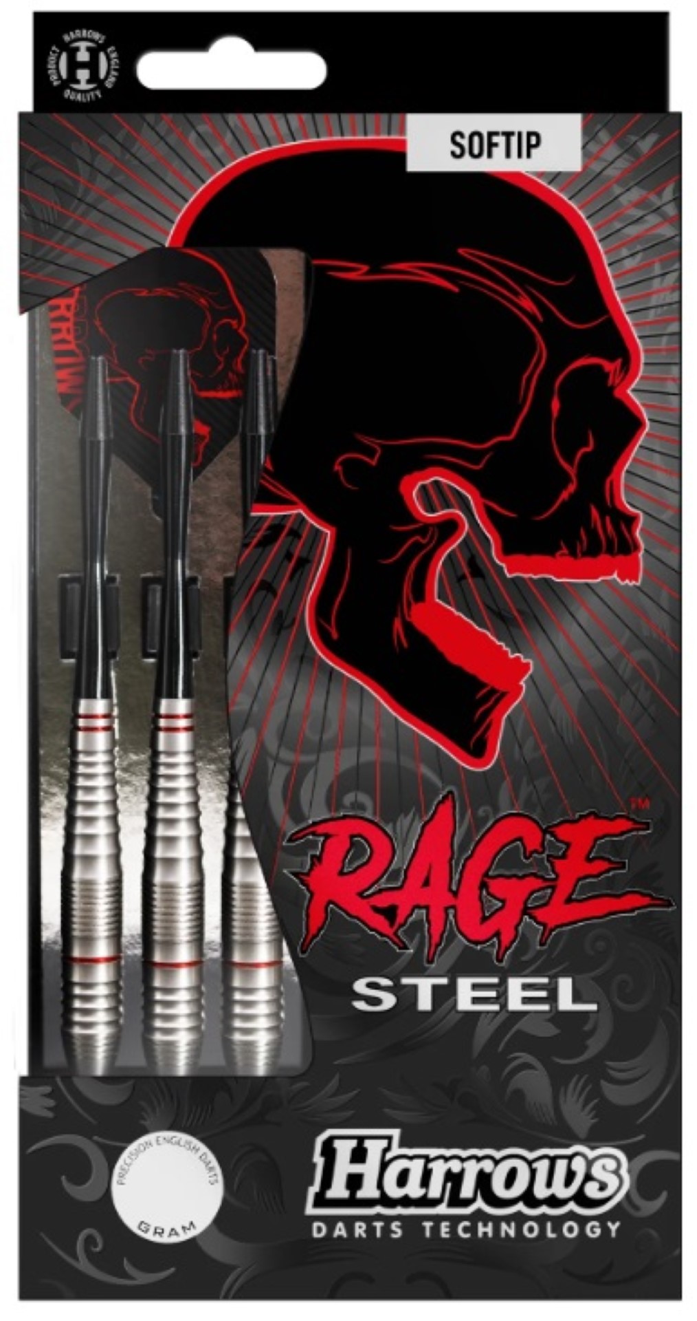 Softip darts HARROWS RAGE 3x18gR |