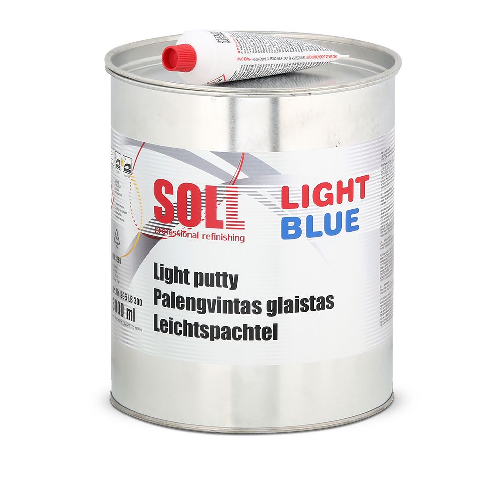 SOLL LIGHT BLUE viegla špaktele, krāsa