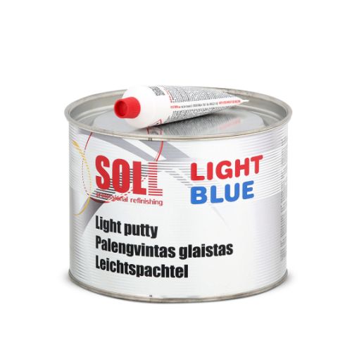 SOLL LIGHT BLUE-Light viegla špaktele, krāsa