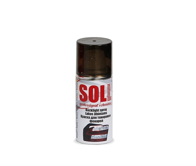 SOLL Melna auto lukturu laka 150ml