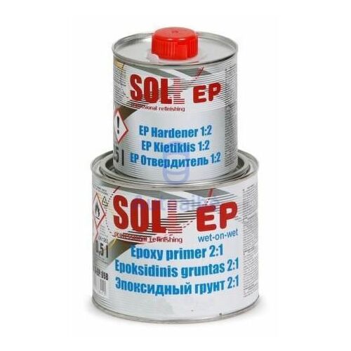 SOLL SEP05B Melna epoksīda grunts -