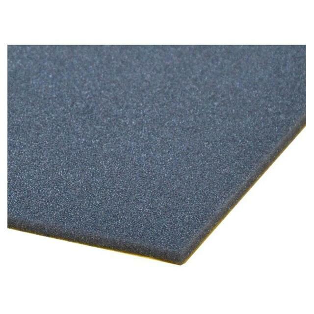 BASSER Sound absorbing sponge; 1000x500x10mm; self-adhesive