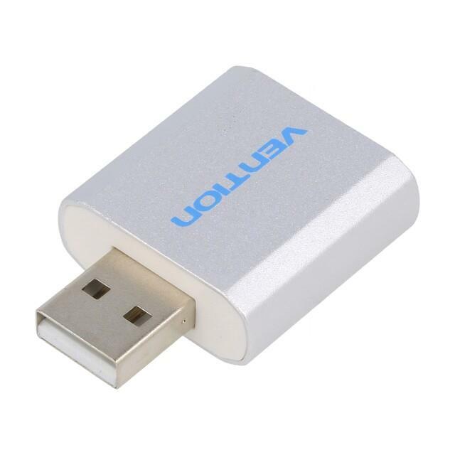 SOUND CARD USB 2-PORT/VAB-S13 VENTION |