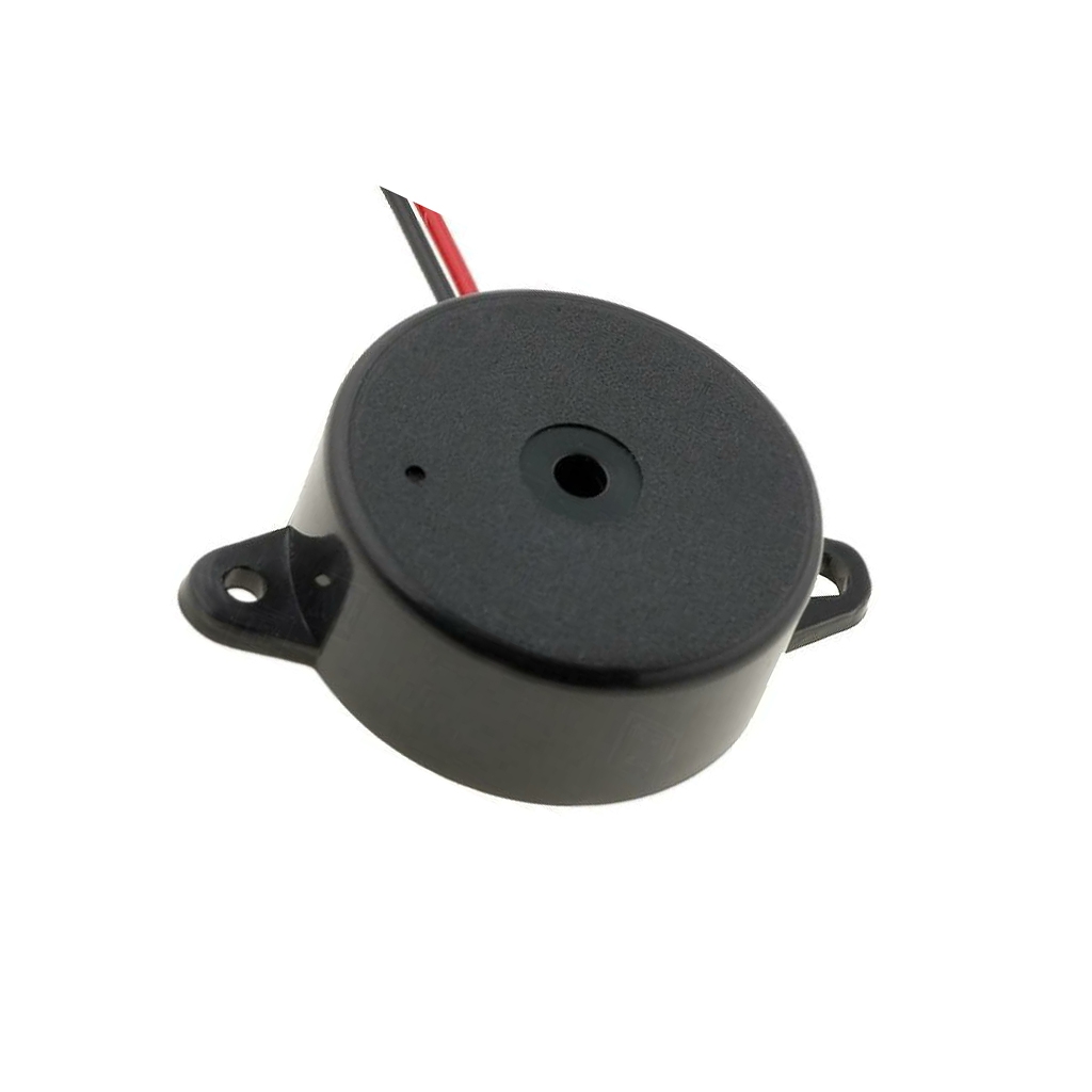 Sound transducer: piezo signaller; with built-in