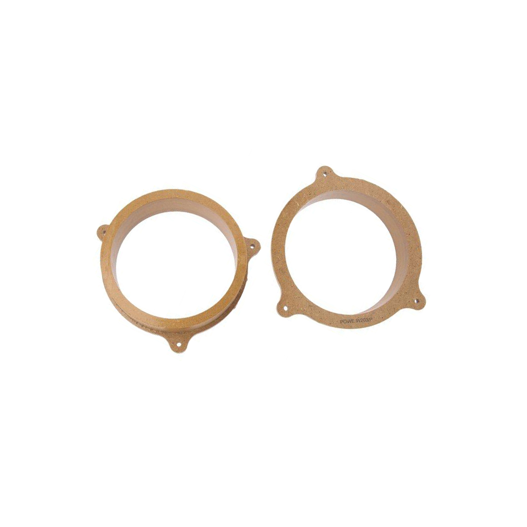 4CARMEDIA Spacer ring; MDF; 165mm; Mercedes