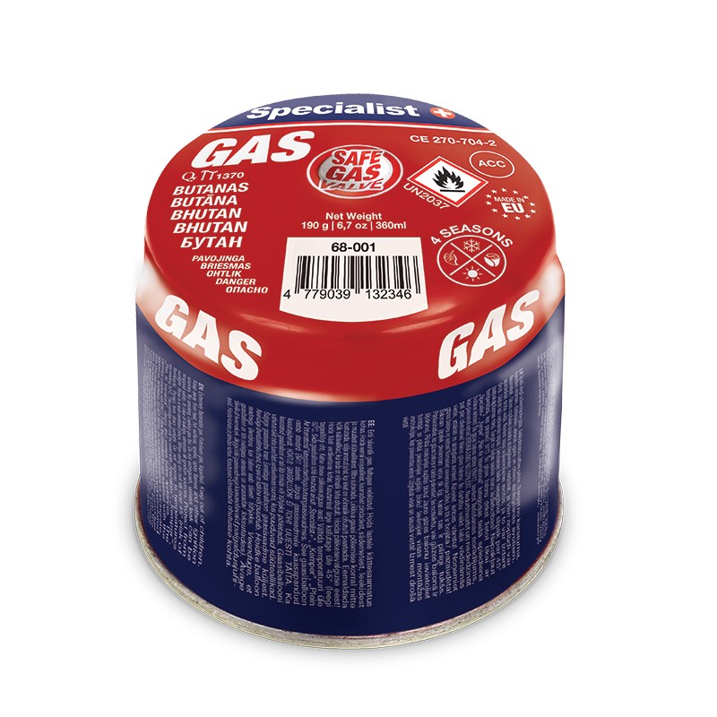 SPECIALIST+ butāna gāzes 190 g |