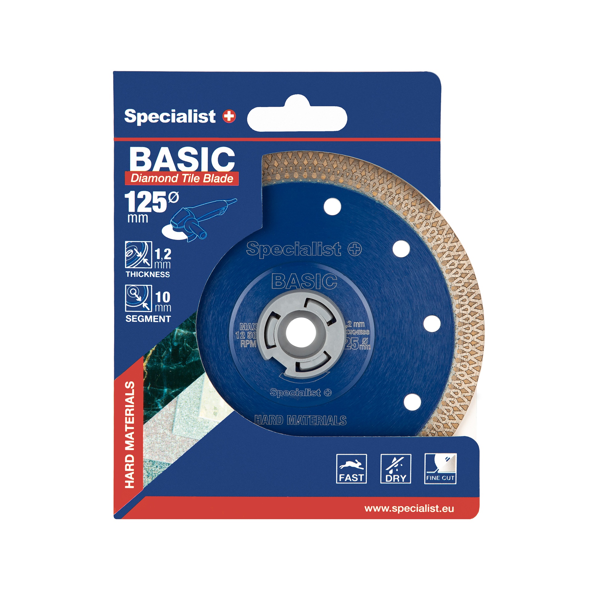 SPECIALIST+ dimanta disks , Basic 125 x