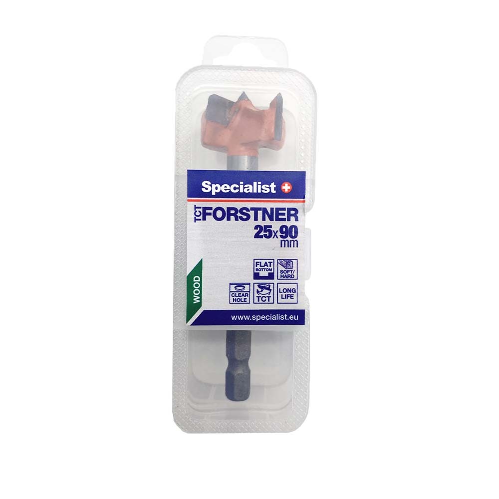 SPECIALIST+ frēze FORSTNER, 25 x 90