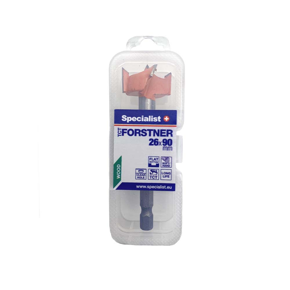 SPECIALIST+ frēze FORSTNER, 26 x 90