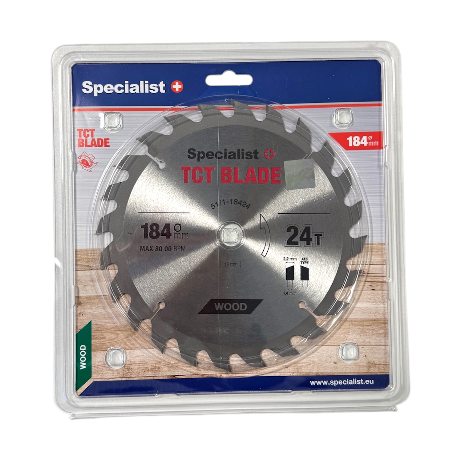SPECIALIST+ griešana disks, 184 x 24T